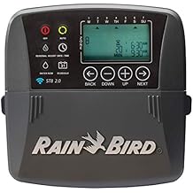 Rain Bird ST8I-2.0 Temporizador / controlador de sistema de riego / aspersor WiFi inteligente para interiores, certificado WaterSense, 8 zonas / estación, compatible con Amazon Alexa (2.0 reemplaza al obsoleto ST8I-WIFI)