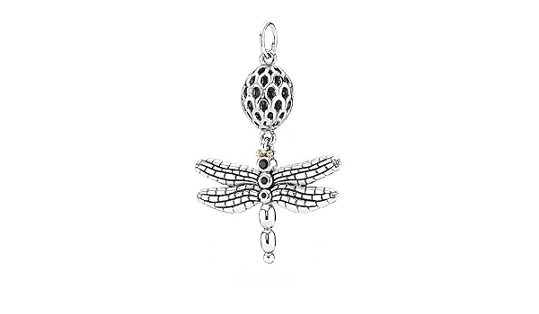 Amazon.com: Pandora 390336 CZK suerte colgante de libélula Encanto : Ropa,  Zapatos y Joyería