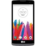 LG Leon MS345 4G LTE GSM Unlocked Android Smartphone - Black - (Certified Refurbished)