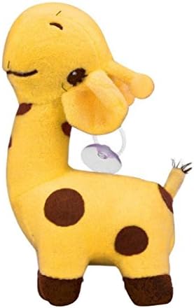 HITRAS Animal Dolls For Baby , Giraffe Dear Soft Plush Toy Kid Birthday Party Gift (18cmX8cm, Yellow)