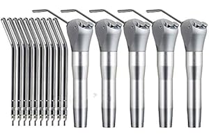 BONEW 5 Sets Way Air Water Spray Triple Syringe Nozzles Tips