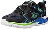 Skechers Kids Erupters II Light Up Sneaker (Little Kid), Black/Blue/Lime, 2.5 M US Little Kid