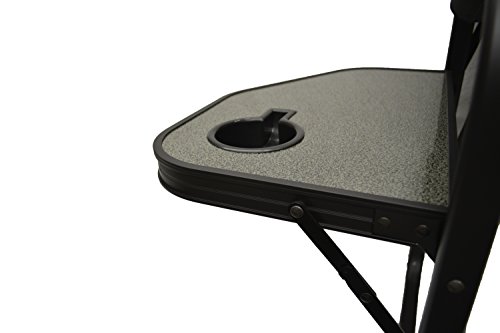 Folding-Directors-Chair-Foldable-Chair-with-Side-Table-and-Cup-Holder-XL-Comfort-Design-Black
