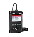 Launch Creader 6001 OBD2 Scanner Code Reader Full OBDII/EOBD Scan Diagnostic Tool for O2 Sensor Test, On Board Monitor Test and Turn off Check Engine Light