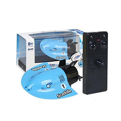LUERME Mini RC Submarine Remote Control Boat Toys Electric Submarine for Kids Gift High Speed Infrared Rays
