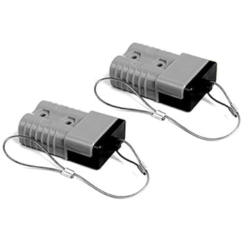 HYCLAT Gray 2-4 Gauge 175A Battery Quick Connect/Disconnect Wire Harness Plug Connector Recovery Winch Trailer (2 Pack)