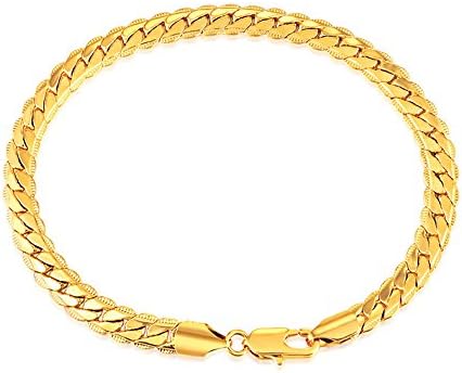 Marwar 18k Pure Gold Women Bracelet Girl Genuine Real Solid 750 Gift Female Bangle (27)