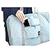 GZMM Foldable Travel Duffel Bag Luggage Sports Gym Water Resistant Oxford ( Light blue)