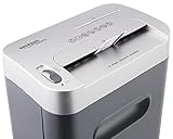 AmazonBasics 8-Sheet High-Security Micro-Cut Paper, CD, and Credit Card Shredder with Pullout Basket