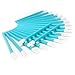 AKStore 100 Pcs Disposable Lip Brushes Make Up Brush Lipstick Lip Gloss Wands Applicator Tool Makeup Beauty Tool Kits (Blue)