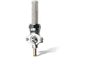 Replace 62167-81 YINNCKE 22mm Petcock Fuel Valve Shut Off Tank Switch Fits For Harley Davidson Sportster Dyna Electra Glide Heritage Softail Springer Low Rider Tour Glide 62168-81 62163-75 62129-75T