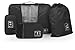 BAGSMART 4PCS Packing Cubes for Carry on Luggage Travel Accessories, Black