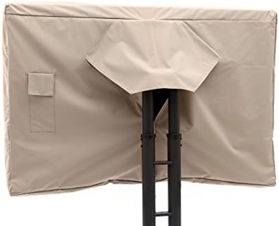 Covermates - Outdoor TV Cover - Fits 50 to 54 Inch TV's - Ultima - 300 Denier Fade Resistant Polyester - Full Coverage - Interior Fleece Lining - 7 Year Warranty - Water Resistant - Tan