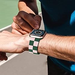 Luxury Checkered Designer Bands Compatible with