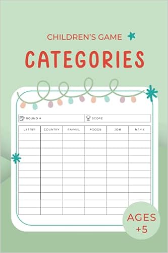 Categories Game For Kids Group Activity Book Game Book Moon Lil Sun Amazon Com Books