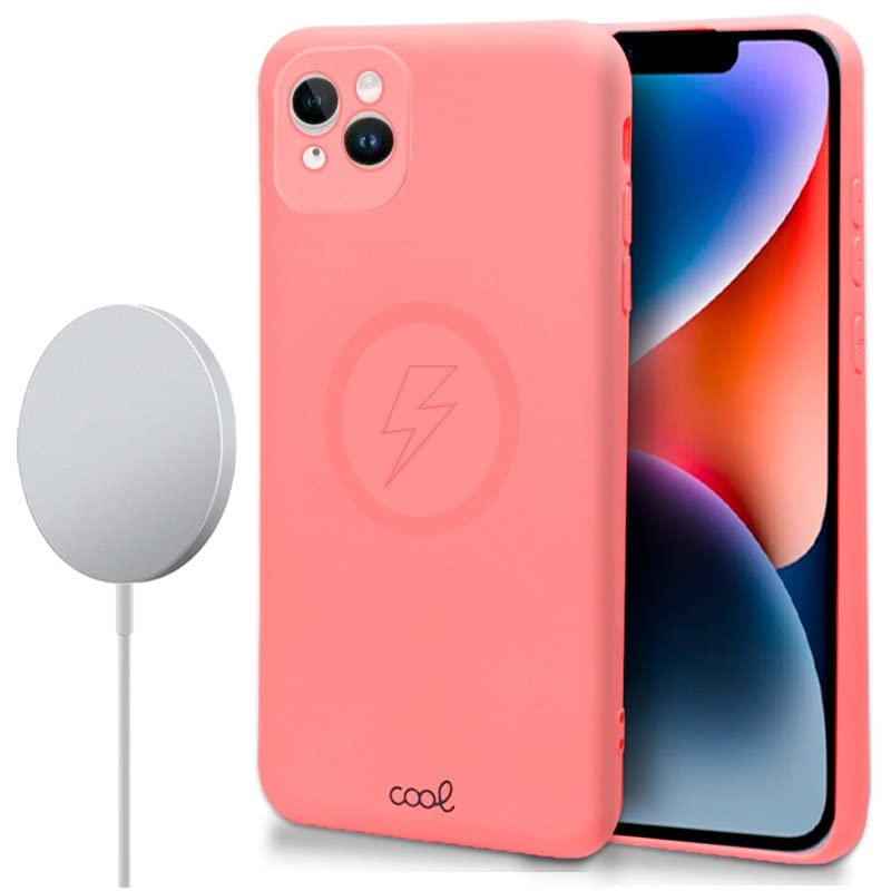 Cool Case for iPhone 14 Plus Magnetic Cover Pink
