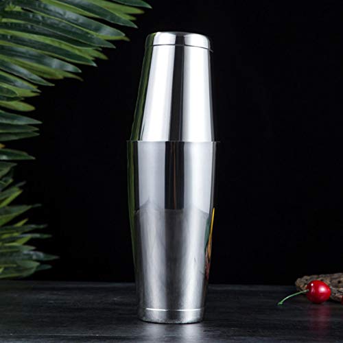Edelstahl Cocktail Shaker Shaker Set für Zuhause in Boston(Silver) – Bild 8