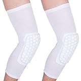 Knee Pads Girls, Reachs 1 Pair / 2 Pcs Kneepad Honeycomb Knee Pads Leg Knee Sleeve Protective Pad Support Guard Hexpad