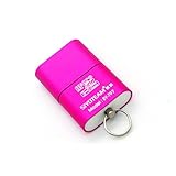 Coromose Hot Pink High Speed USB 2.0 Micro Memory Card Reader