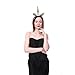 Unicorn Headband Unicorn Birthday Rose Flower Headband Unicorn Party Halloween Christmas Animal Ears (Gold)