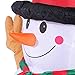 5 Foot Christmas Inflatables Snowman with Hat, Airblown Inflatable Snowman with Branch Hands, Lighted for Home Outdoor Yard Lawn Decoration