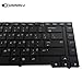 SUNMALL Keyboard Replacement with Big Pointer Compatible with HP EliteBook 8440p 8440w Series Black US Laptop