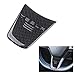HPOW Tesla Model 3 Steering Wheel Protection Emblem Carbon Fiber Sticker for Model 3 2018 2019