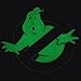 Ghostbusters No Ghost Glow Dark GITD Cosplay Movie PVC Rubber 3D Touch Fastener Patch