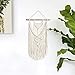 TIMEYARD 2 Pcs Macrame Wall Hanging Small Art Woven Tapestry Boho Chic Home Decor Apartment Dorm Room Decoration