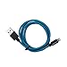 KOOTION MFI Certified L (2x1m/3.2ft Cord)ightning Cable / iPhone Charging Cable for iPhone X, 8, 8 Plus, 7, 7 Plus, 6s, 6s Plus, 6, 6 Plus, SE, 5s, 5c, 5, iPad Mini(Blue)