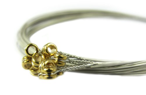 12-pack 20ga. (.020") Nickel-Wound Electric Guitar Strings - Made in the USA!