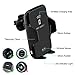 Wireless Car Charger, Prymax Qi Wireless Charging QC Fast Charge Car Phone Holder, Infrared Induction Automatic Open & Lock, Dashboard & Air Vent Phone Mount Compatible with Samsung iPhone
