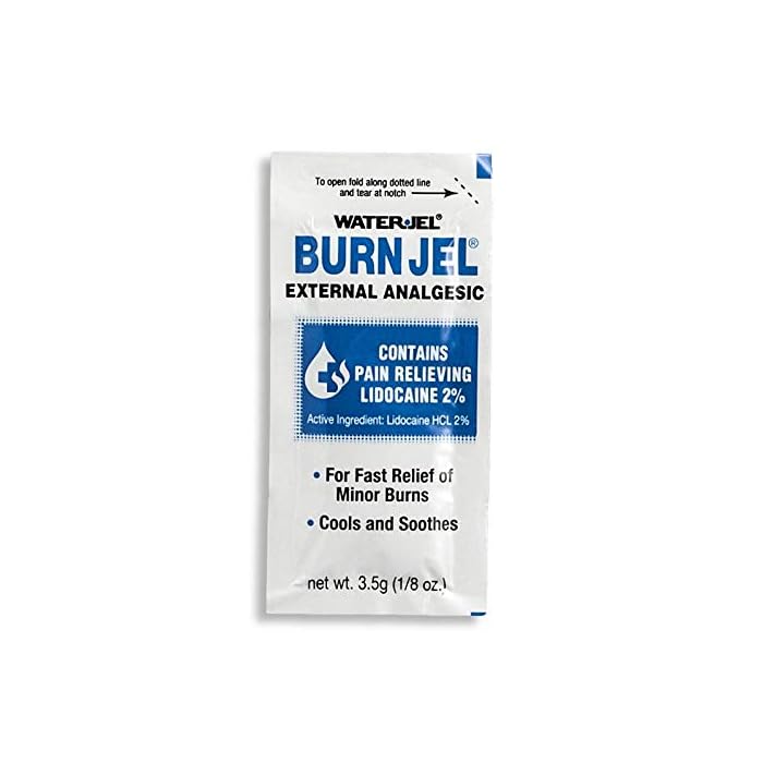 Water-Jel Burn Jel, 3.5 g Packets, Box of 25