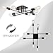 8 Light VINLUZ Black Vintage Semi Flush Mount Ceiling Light Mid Century Modern Sputnik Light with Painted Finish for Dining Room Bedroom Kitchen UL Listed