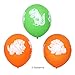 UNOMOR Dinosaur Birthday Banner and 24PCS Dinosaur Balloons for Dinosaur Party Supplies