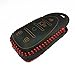 Coolbest 5 Buttons Smart Leather Key Fob Cover Case Remote Control Protector Keyless Entry Jacket Shell for Chevrolet 2016 2017 Malibu