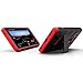 Zizo Bolt Series compatilbe with LG V20 Case Military Grade Drop Tested with Tempered Glass Screen Protector, Holster, Kickstand Black RED