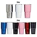 5 Star Stuff 30 oz Tumbler, 100% Stainless Steel Double Wall Vacuum Insulated Cup with Lid – Pink