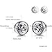 Women's Titanium Stainless Steel Anti-Allergy Stud Earrings