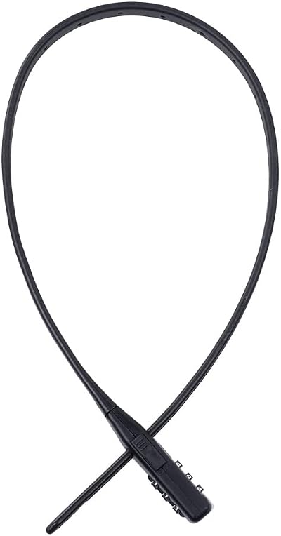 Oxford Combi Zip Lock Multi-use Cycle Security Cable Bike Lock Black