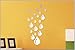 3D Wall Stickers NYKKOLA Water Drop Raindrop Modern Stylish Fashion Art Design Removable DIY Acrylic 3D Mirror Wall Decal Wall Sticker for Bathroom Sitting Room Home