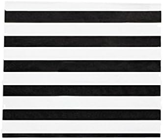 Vivi.S 2-Layer Paper Napkins Party Accessory Supplies Stripe 13''*13'' Black