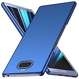 anccer Colorful Series for Sony Xperia 10 Plus Case Ultra Thin Fit Premium PC Material Slim Cover for Sony Xperia 10 Plus (Blue)