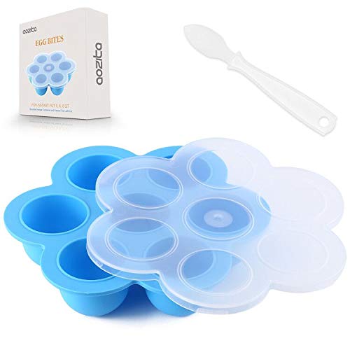 Aozita Silicone Egg Bites Molds for Instant Pot Accessories Fits