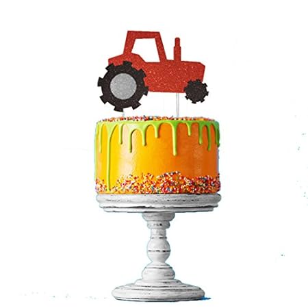 Tracteur Tracteur Pour Gateau Figurine Pailletee Pour Gateau Garcon Cuisine Maison Figurines Pour Gateaux Macronstorecardiff Co Uk
