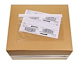 Tupalizy Clear Shipping Mailing Label Envelopes