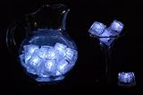 Set of 12 Litecubes Brand 3 Mode White Light up LED Ice Cubes