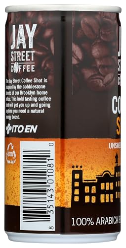 JAY STREET COFFEE COFFEE ENERGY SHOT, 190 ML
