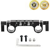 FOTYRIG 15mm Rod Clamp Super Lightweight Rail Clamp with 1/4