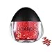 UCANBE Glitter Gel for Face, Body and Hair, Cruelty-Free, 0.63 fl. Oz (rubine)